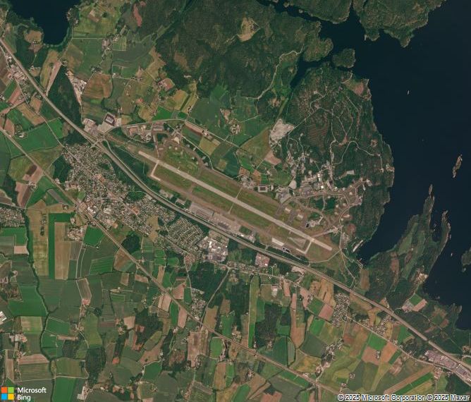 Взлётно-посадочная полоса Oslo Moss Rygge Airport