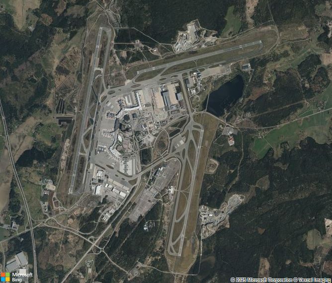 Взлётно-посадочная полоса Stockholm Arlanda Airport