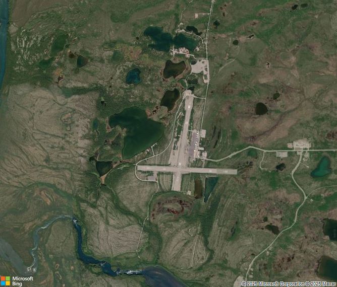 Взлётно-посадочная полоса Iliamna Airport