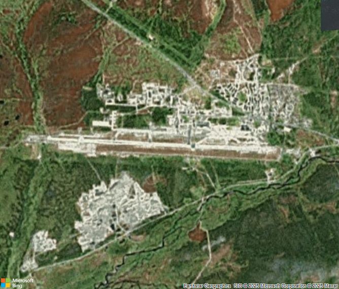 Взлётно-посадочная полоса Magadan Sokol Airport