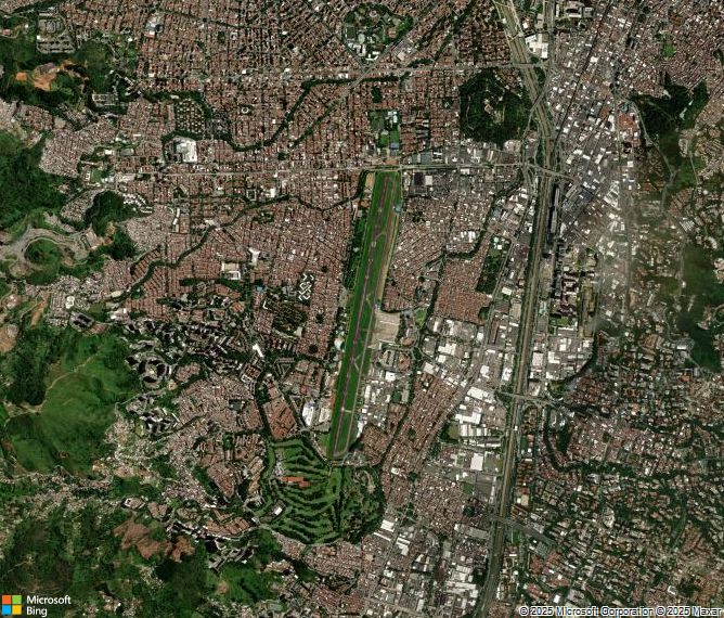 Взлётно-посадочная полоса Medellin Enrique Olaya Herrera Airport