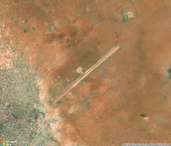 Взлётно-посадочная полоса Galcaio Airport