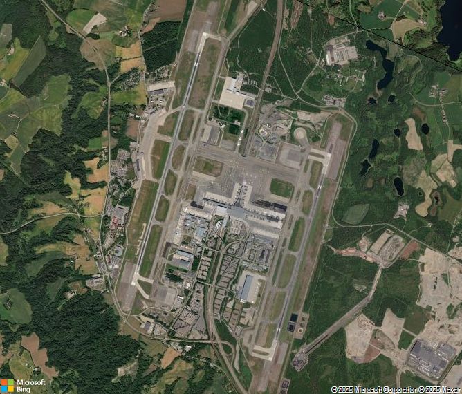 Взлётно-посадочная полоса Oslo Gardermoen Airport