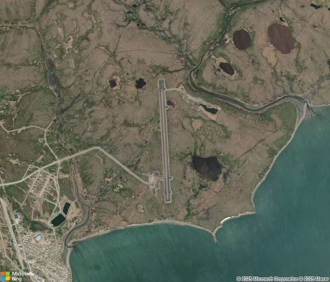 Взлётно-посадочная полоса Toksook Bay Airport