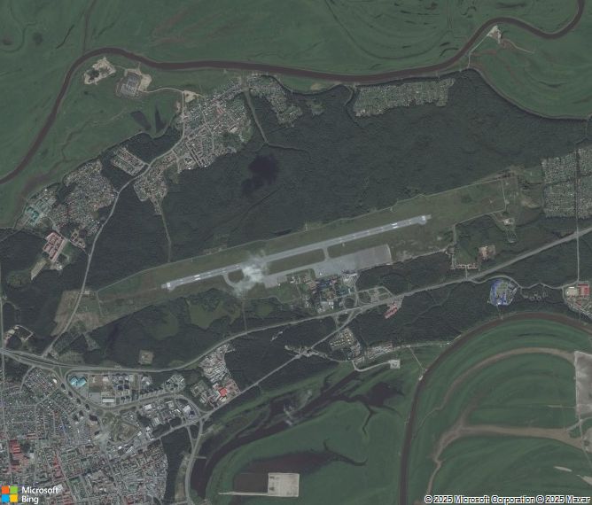 Взлётно-посадочная полоса Khanty-Mansiysk Airport
