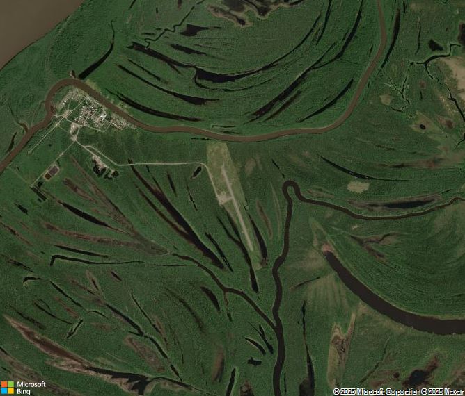 Взлётно-посадочная полоса Tuluksak Airport