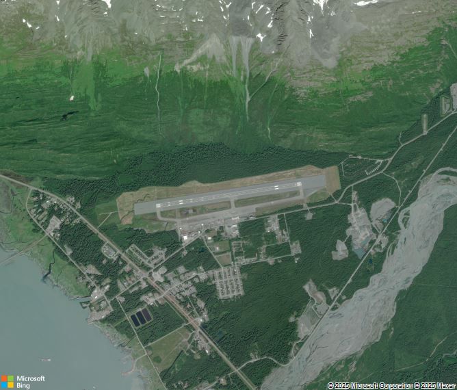 Взлётно-посадочная полоса Valdez Airport