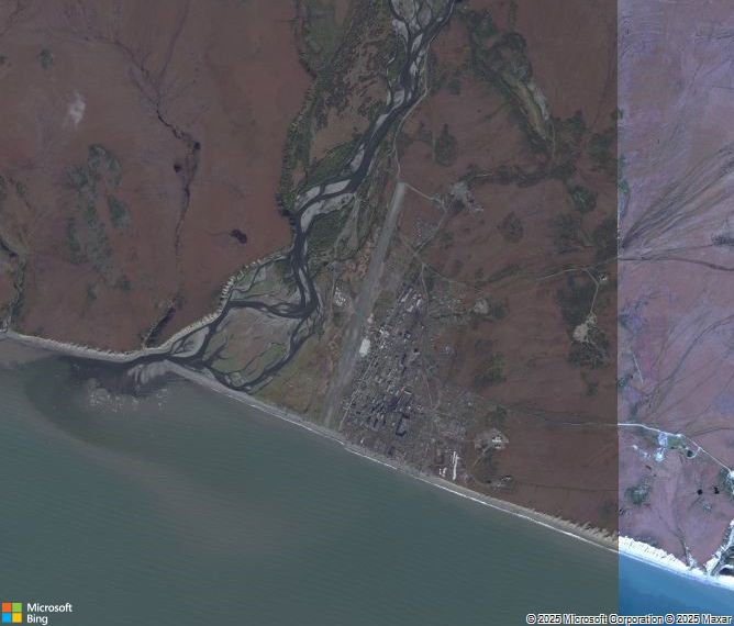 Взлётно-посадочная полоса Evensk Severo Airport