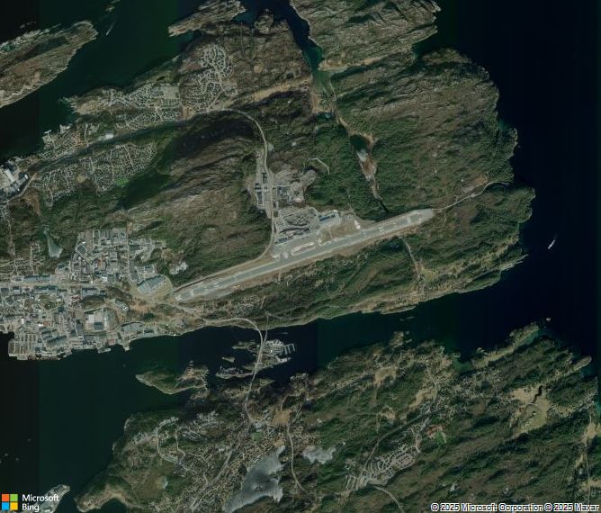 Взлётно-посадочная полоса Kristiansund Kvernberget Airport
