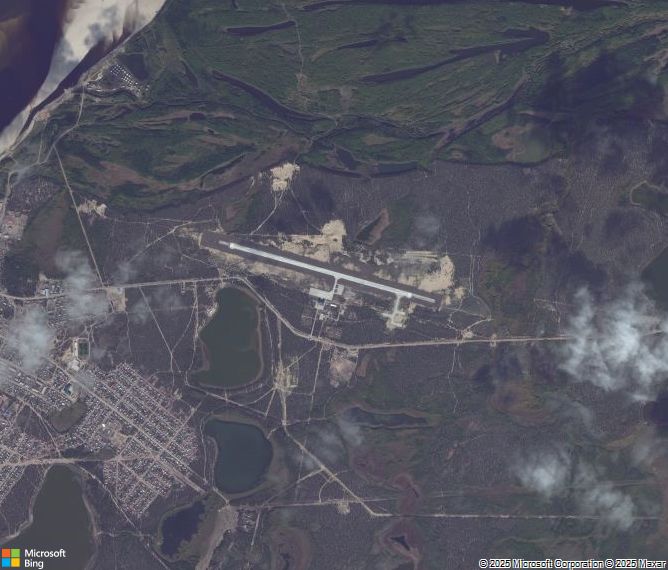 Взлётно-посадочная полоса Vilyuysk Airport