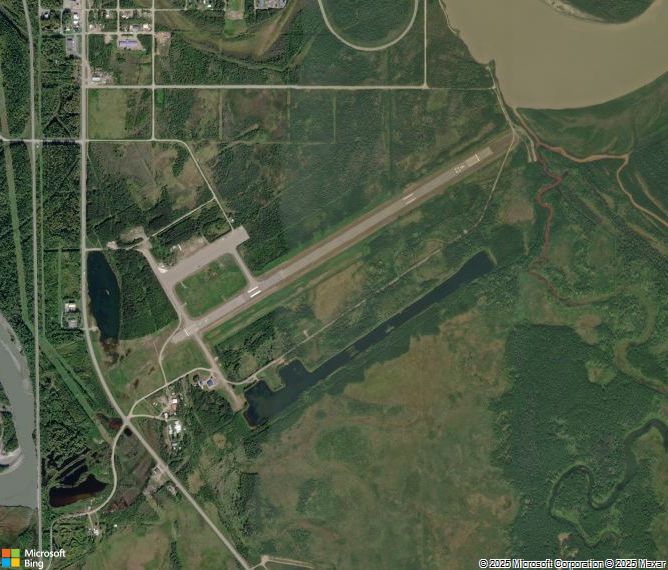 Взлётно-посадочная полоса Nenana Municipal Airport
