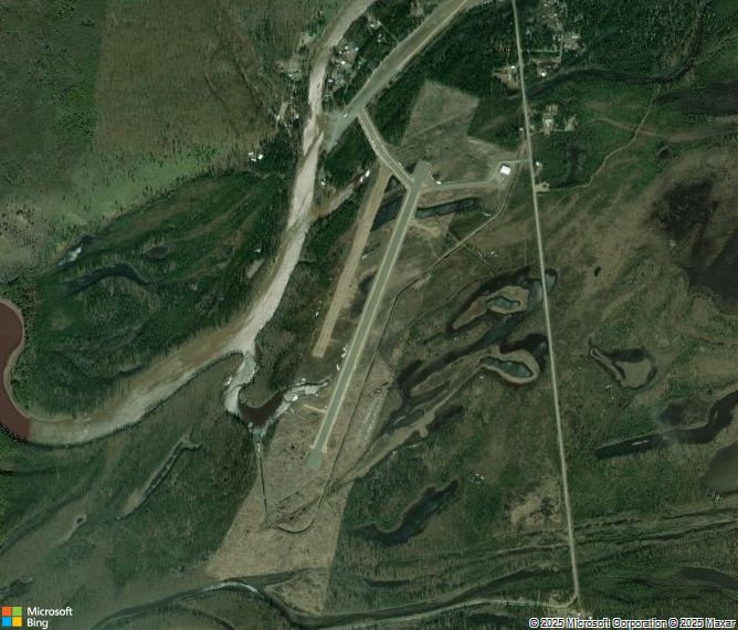 Взлётно-посадочная полоса Manley Hot Springs Airport