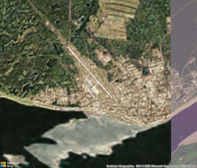 Взлётно-посадочная полоса Turukhansk Airport