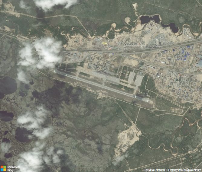 Взлётно-посадочная полоса Novy Urengoy Airport