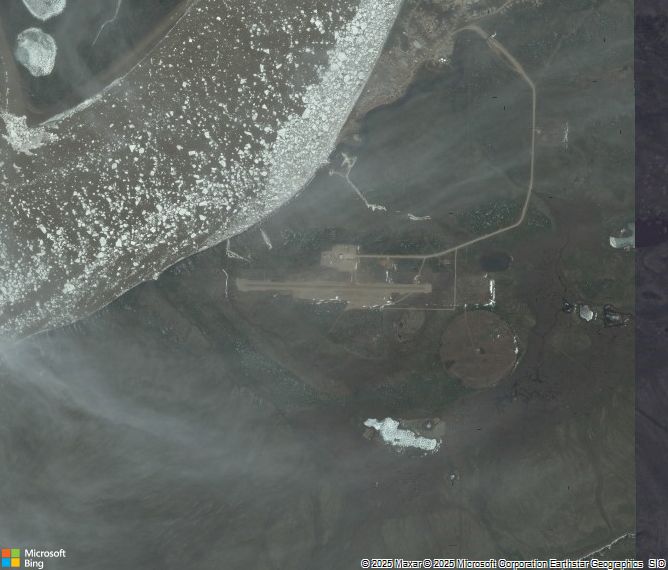 Взлётно-посадочная полоса Fort Good Hope Airport