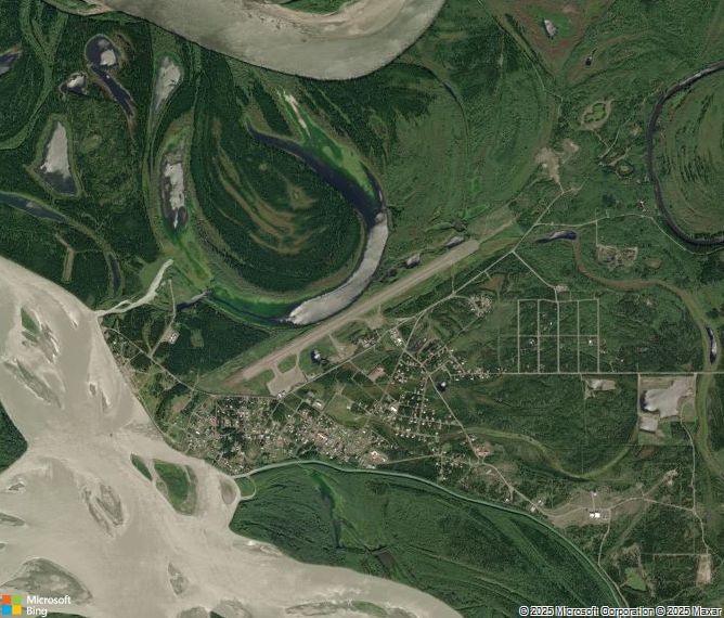 Взлётно-посадочная полоса Fort Yukon Airport