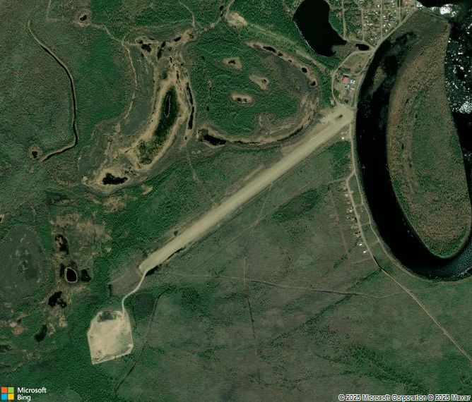 Взлётно-посадочная полоса Chalkyitsik Airport