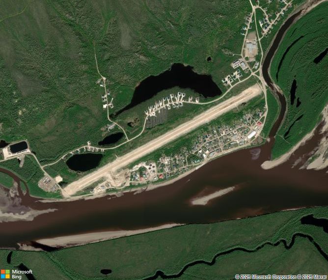 Взлётно-посадочная полоса Old Crow Airport
