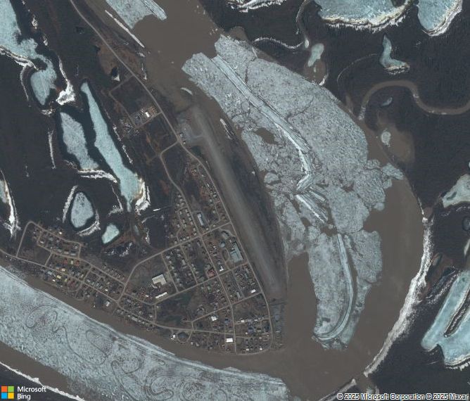 Взлётно-посадочная полоса Aklavik Airport