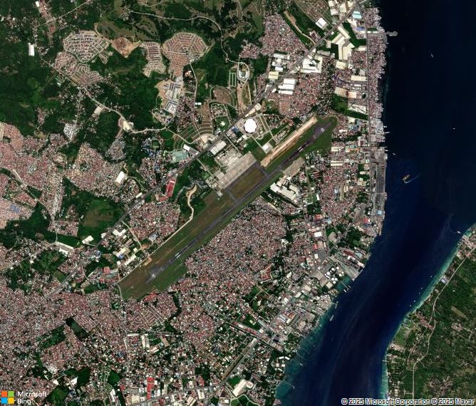Взлётно-посадочная полоса Davao City Francisco Bangoy International Airport