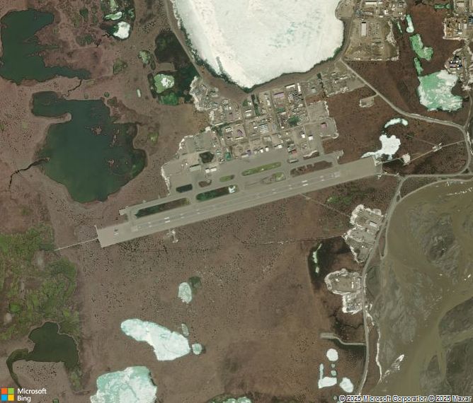 Взлётно-посадочная полоса Deadhorse Airport