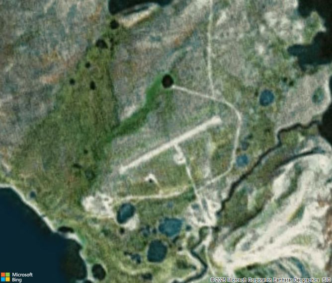 Взлётно-посадочная полоса Ulukhaktok Airport