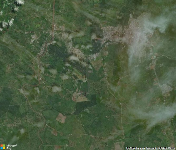 Взлётно-посадочная полоса Santa Barbara Miguel Urdaneta Fernandez Airport