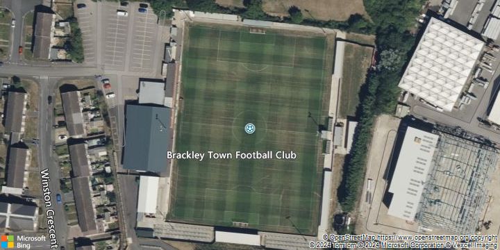 An aerial photograph of St James Park in , .