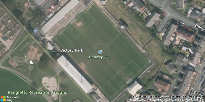 An aerial photograph of Victory Park in , .