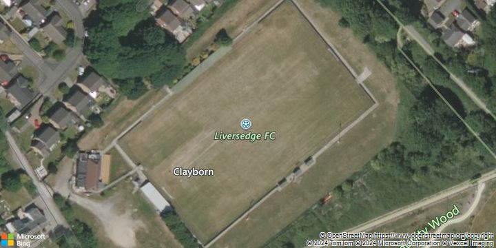 An aerial photograph of Clayborn Ground in , .