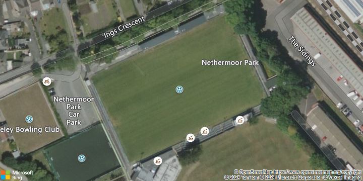An aerial photograph of Nethermoor Park in , .
