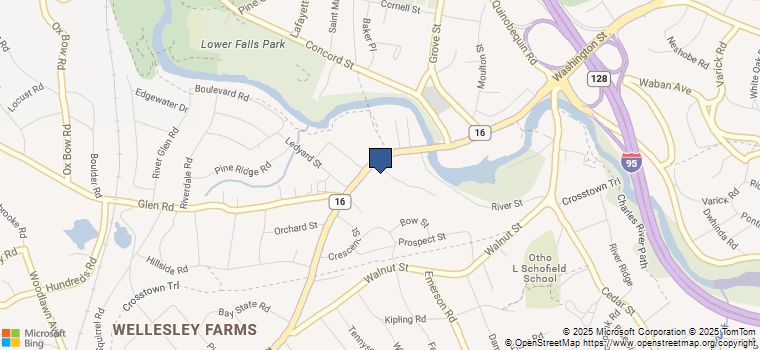 Map of TASBIA, 36 Washington St, Suite 170, Wellesley Hills, Massachusetts 02481, US