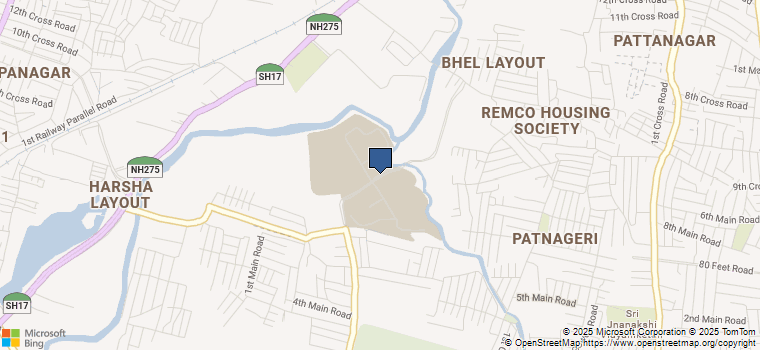 Map of Global Technology Park, Bengaluru,   IN