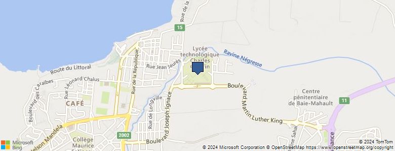 Localisation de Lycée polyvalent CHARLES COEFFIN - Cliquez pour voir l'itinéraire