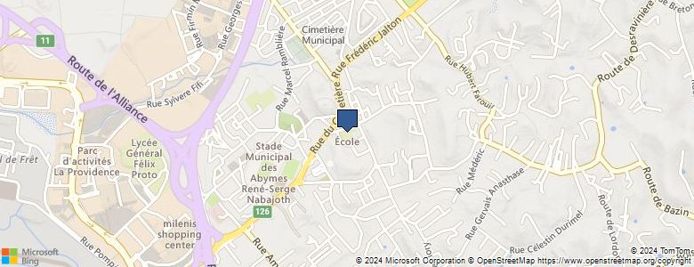 Localisation de Collège AURELIE LAMBOURDE (ABYMES BOURG) - Cliquez pour voir l'itinéraire