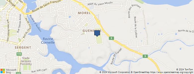 Localisation de Collège GUENETTE  - Cliquez pour voir l'itinéraire
