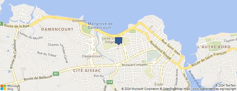Localisation de Collège Collège Général De Gaulle - Cliquez pour voir l'itinéraire