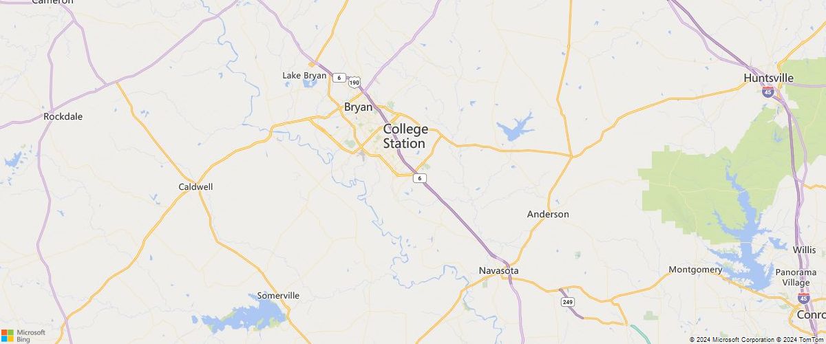 Map of SafeWay Driving Bryan/College Station