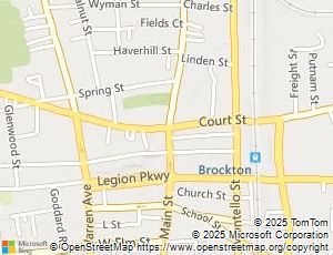 brockton map ma search massachusetts estate real