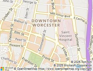 worcester downtown map ma estate homes