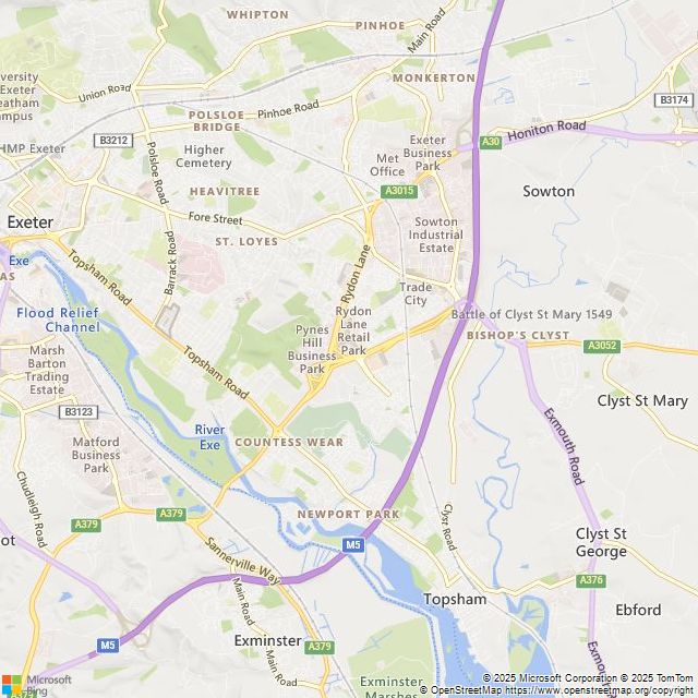 Exeter Vale Extra Tesco Store Locator