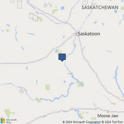 Location of Land for Sale Ardath, SK. East half 18-31-9-W3 RM 315 Montrose