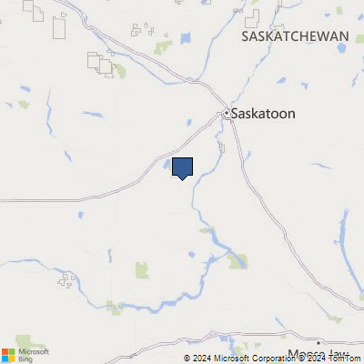 Location of Land for Sale Ardath, SK. SW20-31-9-W3 RM 315 Montrose