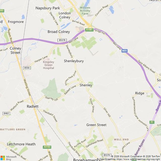 Shenley Express Tesco store locator
