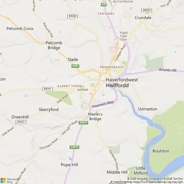 Haverfordwest Extra Tesco store locator