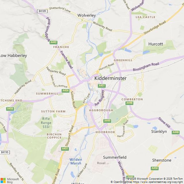 Kidderminster Superstore Tesco store locator