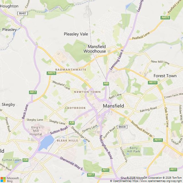 Mansfield Chesterfield Extra Tesco store locator