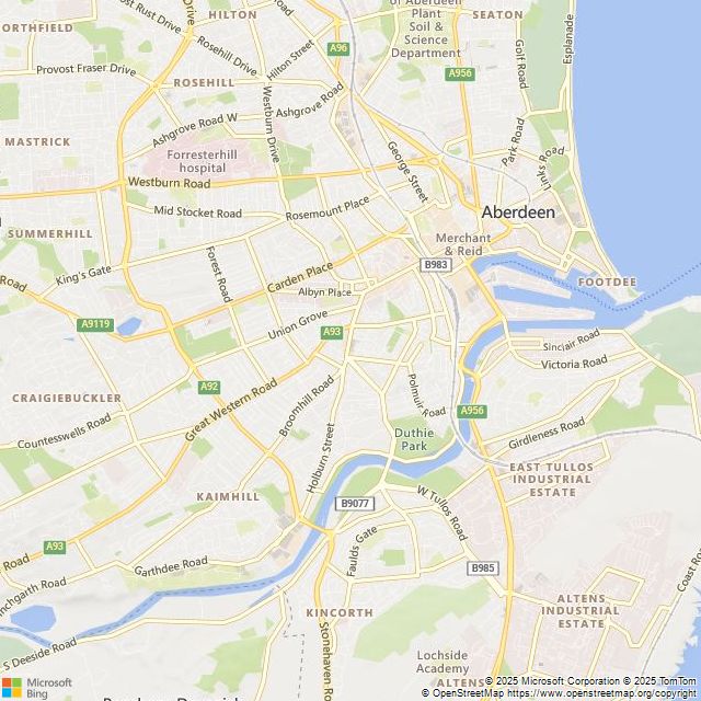 Aberdeen Holburn St Express Tesco store locator