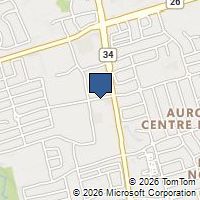 Map Aurora, ON L4G0E3, Canada