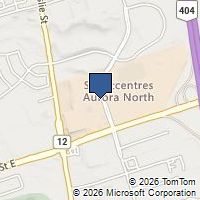 Map Aurora, ON L4G0H5, Canada